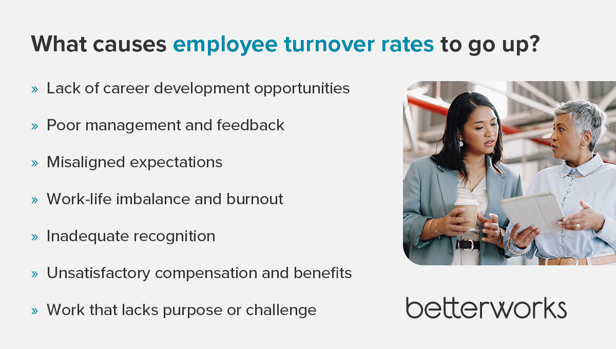 20 Ways to Reduce Turnover at Your Company | Betterworks