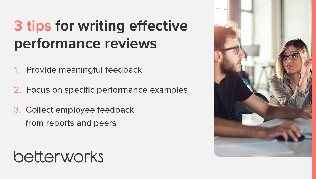 Performance Review Examples and Best Practices for Companies | Betterworks