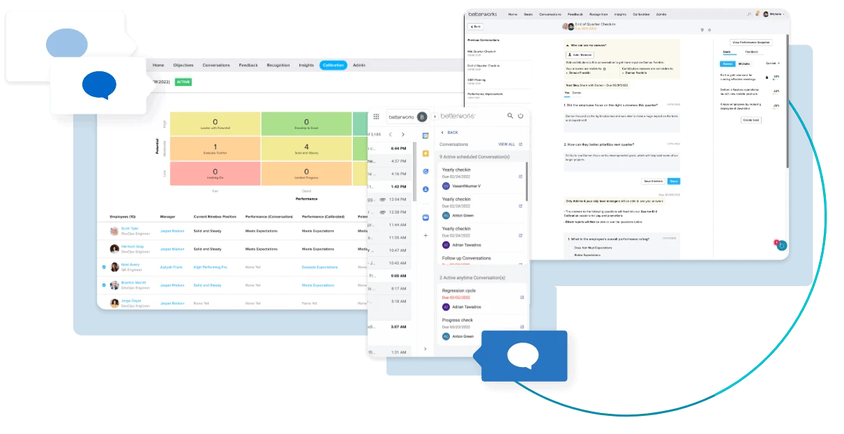 Betterworks + Your HCM for continuous performance management