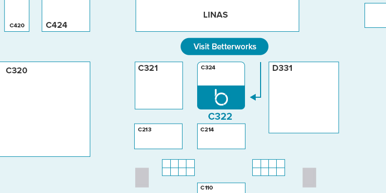 Unleash World booth map