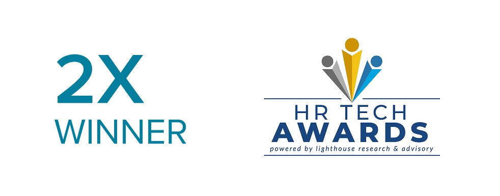 Logo HR Tech Awards powered by lighthouse research & advisory