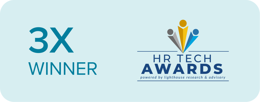 Logo HR Tech Awards powered by lighthouse research & advisory